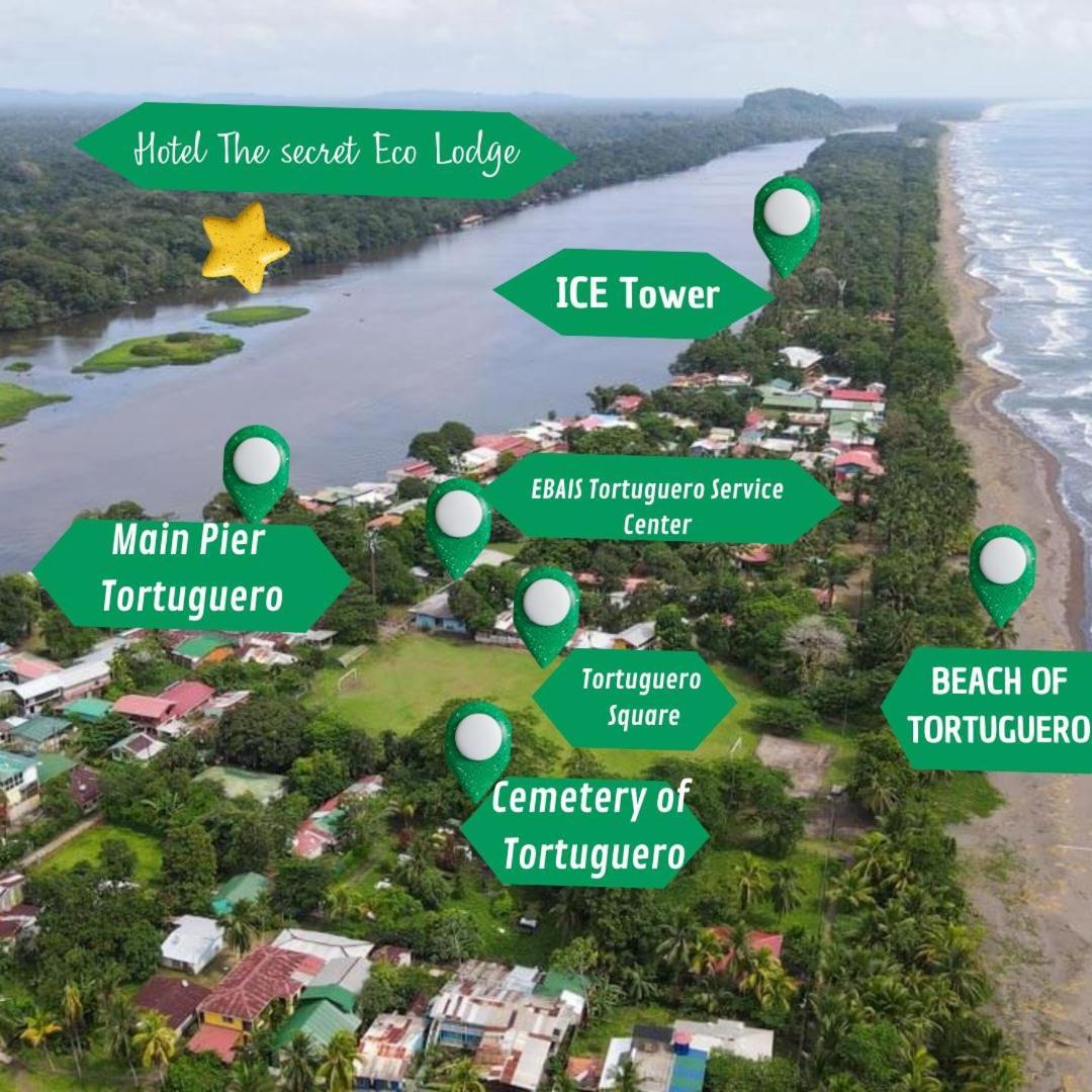 The Secret Eco Lodge Tortuguero Exterior photo